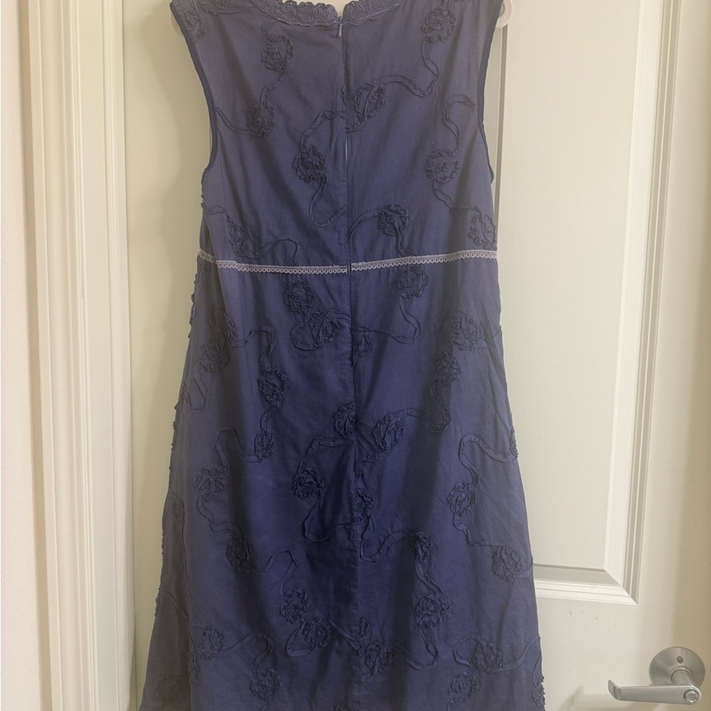 Chic Purple Homemade Sleeveless Dress - Picture 3 of 6